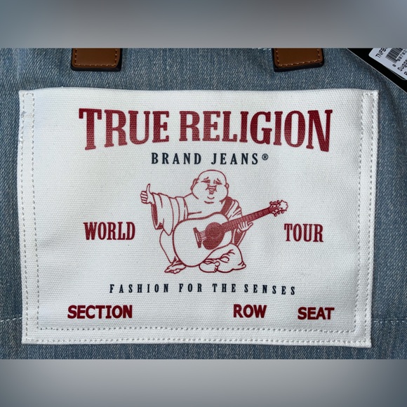 True Religion Mini Denim Tote. NEW WITH TAGS - Picture 7 of 9